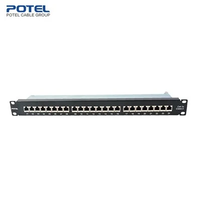 Cat.5E 24- Port Shielded Integrated RJ45 Patch Panel